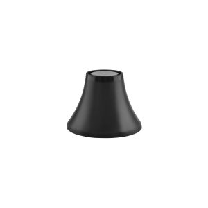 Zicco Melamine Echo Black Pedistal Stand Bowl 164x120mm