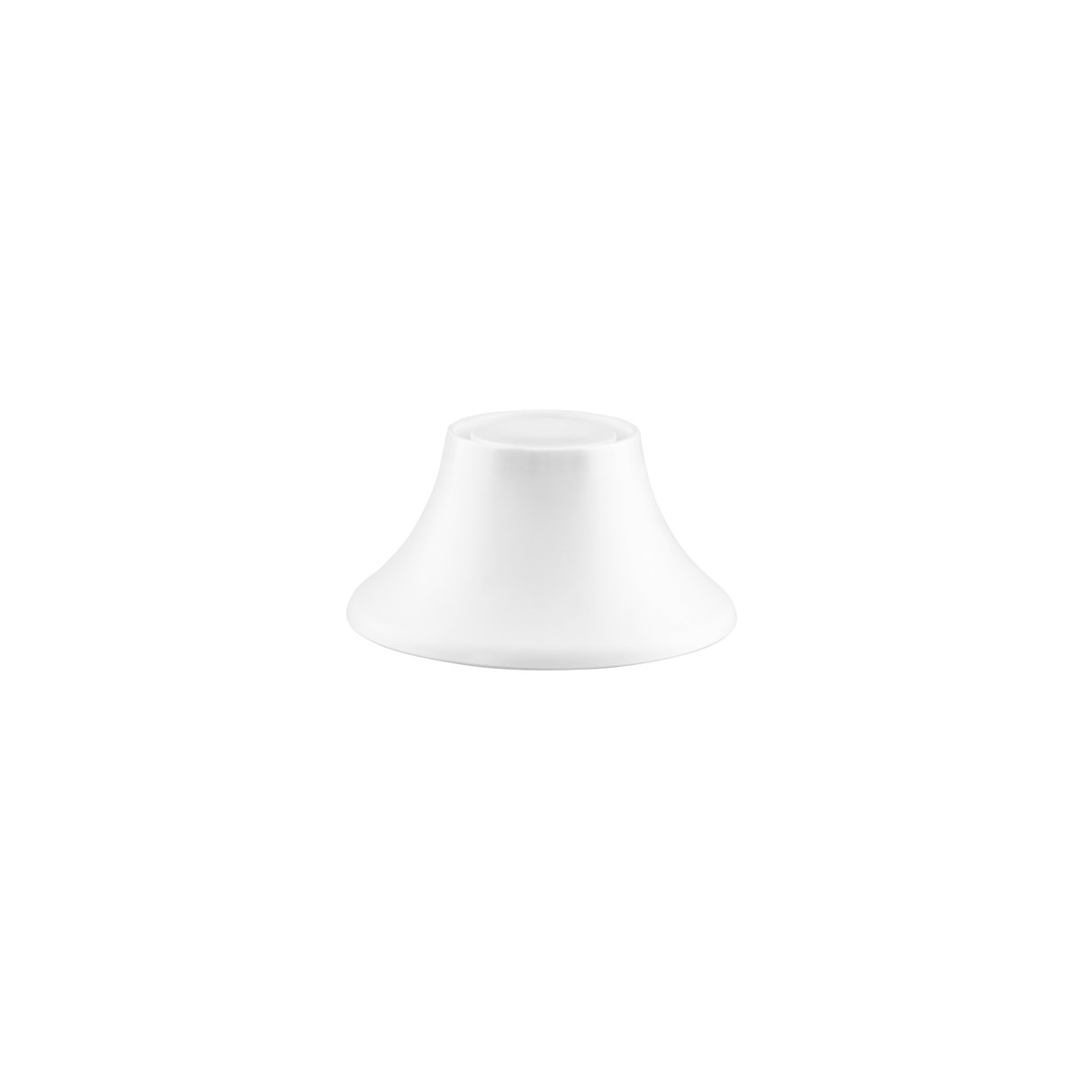 Zicco Melamine Echo White Pedistal Stand Bowl 164x80mm