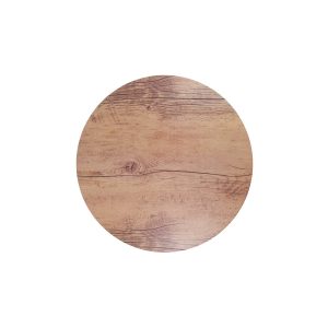 Wood Effect Oak Round Platter 310mm
