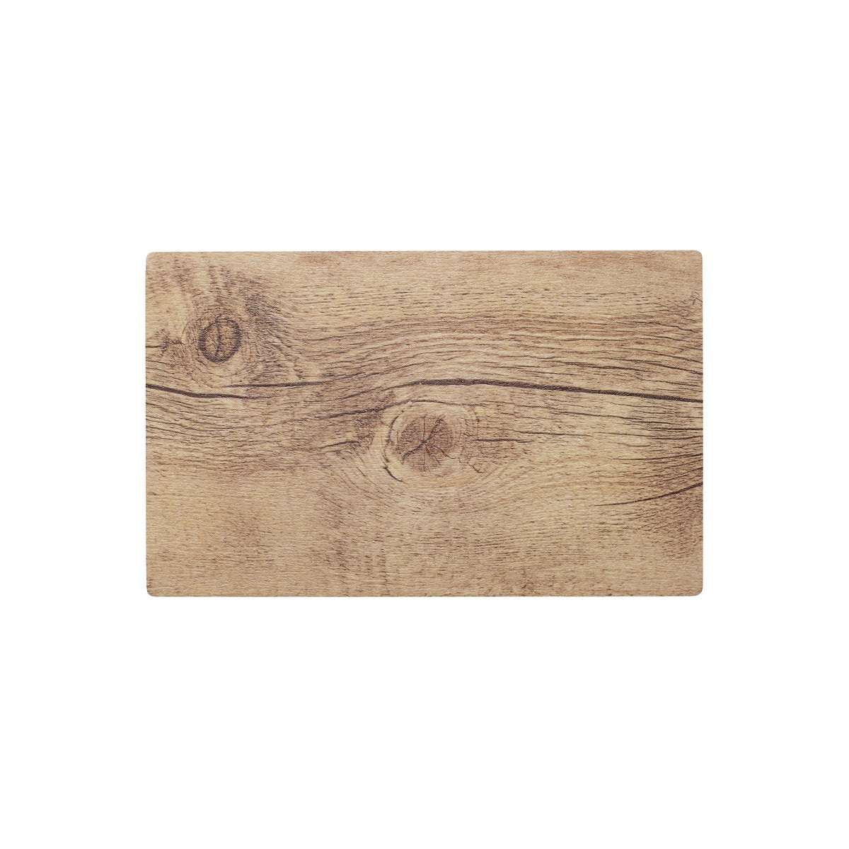 Wood Effect Oak Rectangle Platter 410x255mm