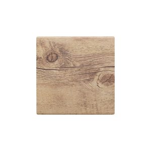 Wood Effect Oak Square Platter 310x310mm