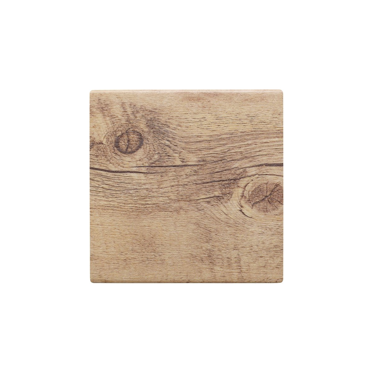 Wood Effect Oak Square Platter 310x310mm