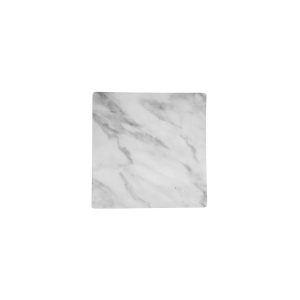 Marble Effect Square Platter 255x255mm