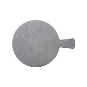 Slate Light Grey Round Platter with Handle 280mm