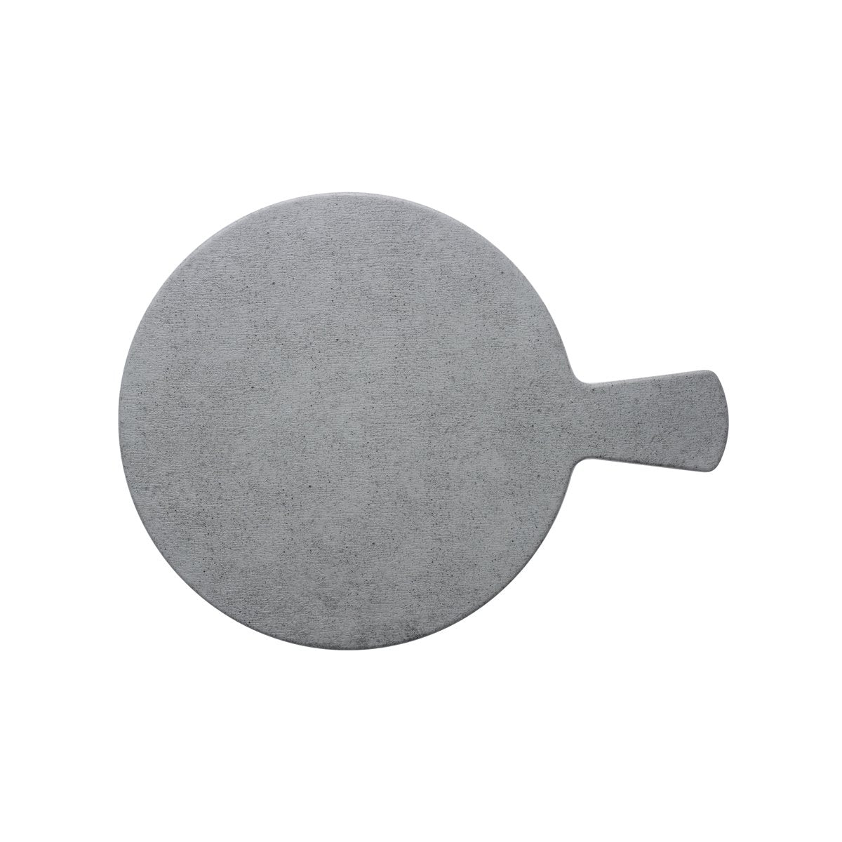 Slate Light Grey Round Platter with Handle 280mm