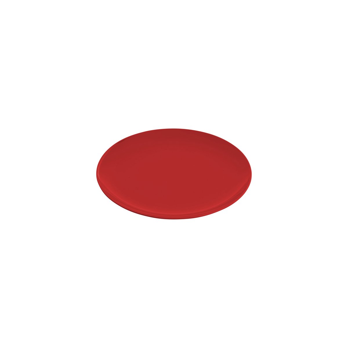 Gelato Red Round Plate Coupe 203mm