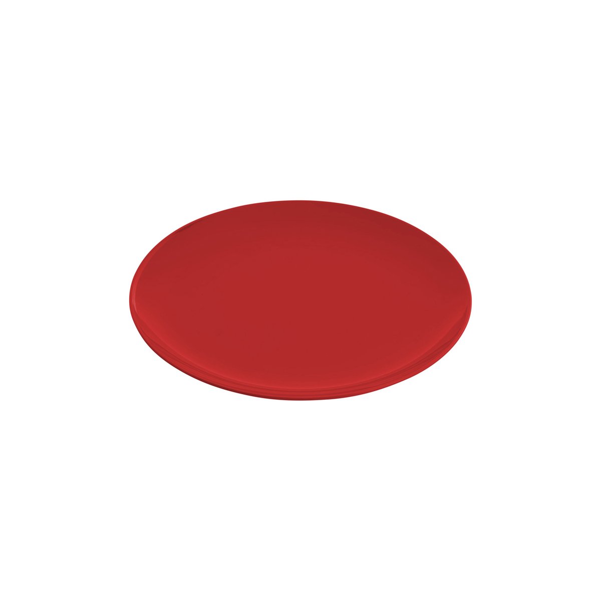 Gelato Red Round Plate Coupe 254mm
