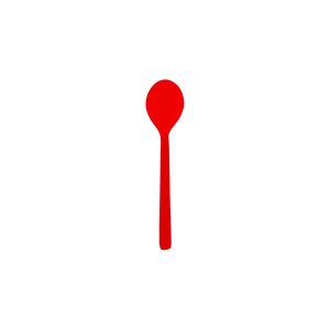 Gelato Red Teaspoon 140mm