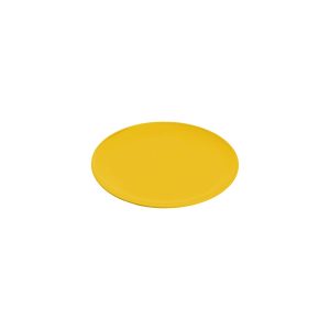 Gelato Yellow Round Plate Coupe 203mm