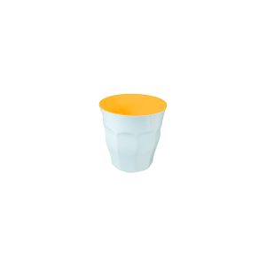 Sorbet Mango Interior / White Exterior Tumbler 200ml
