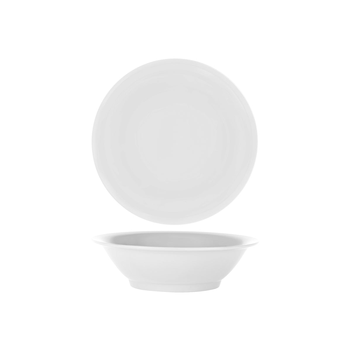White Round Cereal Bowl 180x50mm