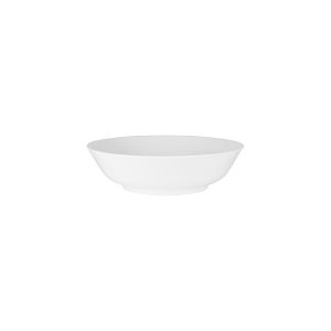 White Round Salad Bowl 250x69mm