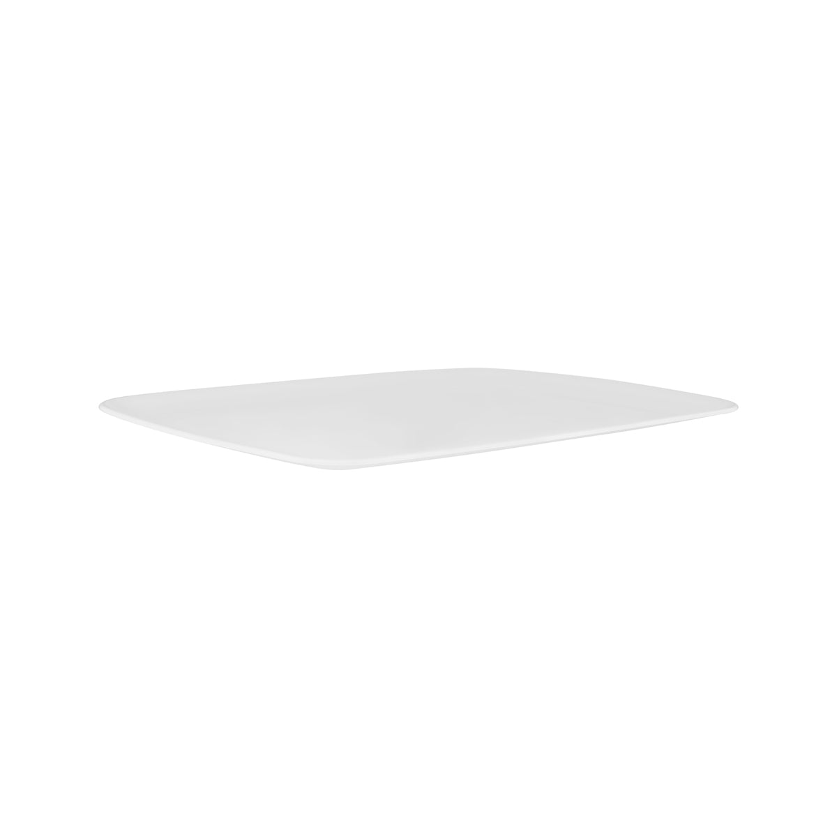 White Rectangular Coupe Tray 485x355x19mm