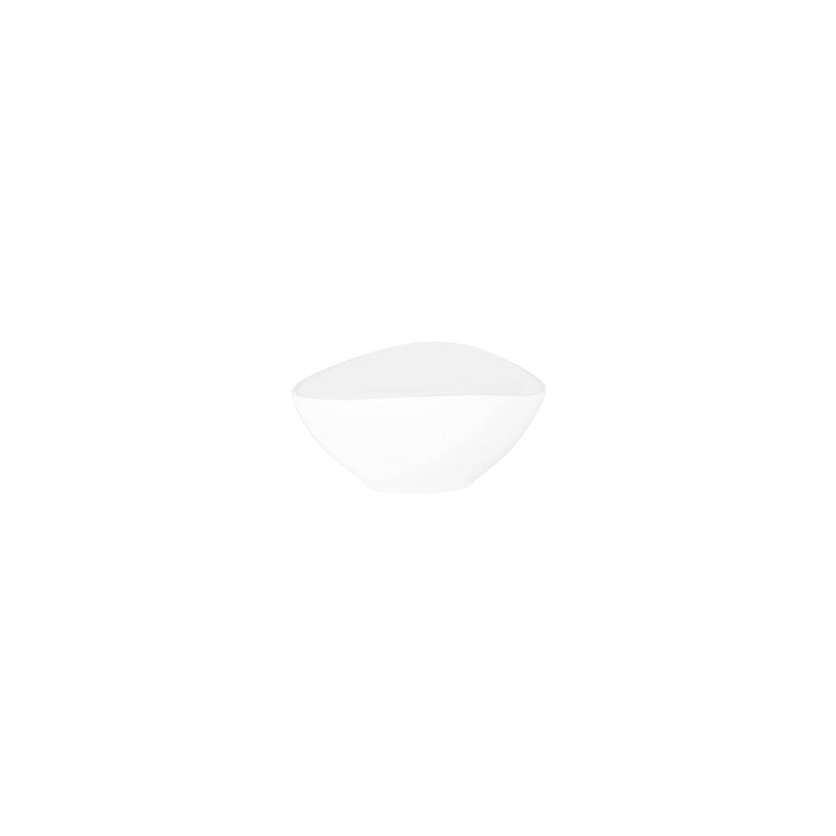 White Triangle Dip Dish 95x80x40mm/95ml
