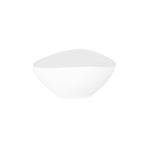 White Triangular Salad Bowl 310x260x135mm
