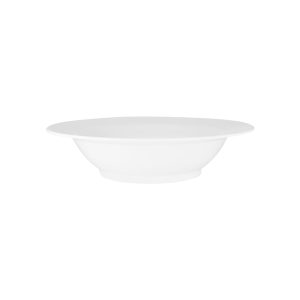 White Round Bowl Flared Rim 380x90mm