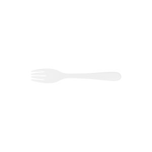 White Dessert Fork 190mm