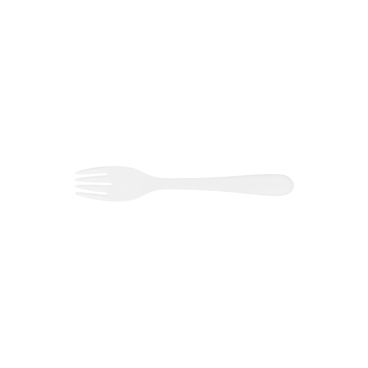 White Dessert Fork 190mm