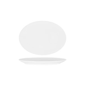 White Oval Coupe Platter 270x185mm