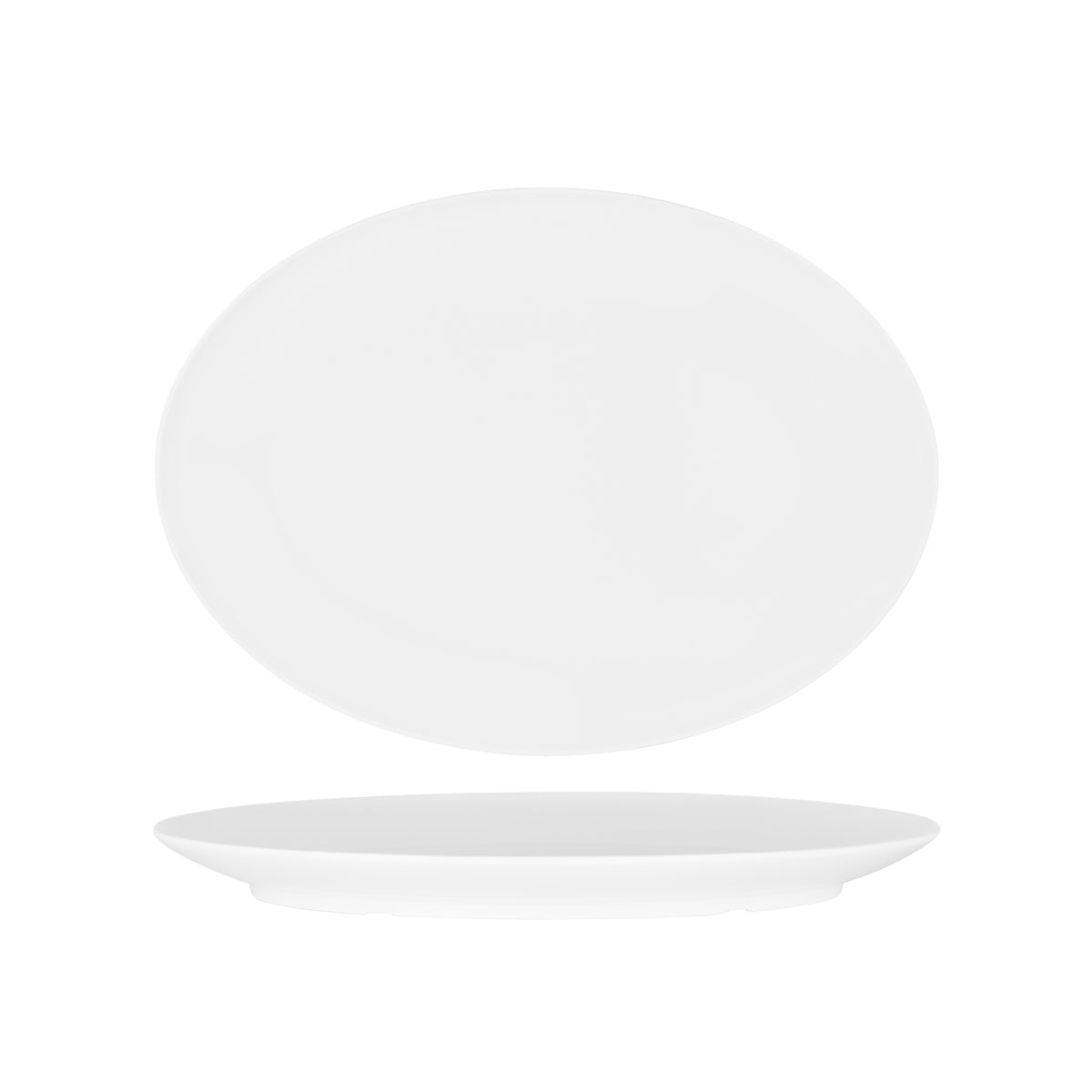 White Oval Coupe Platter 360x250mm