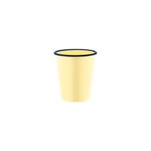 Vintage Yellow / Blue Rim Tumbler 270ml