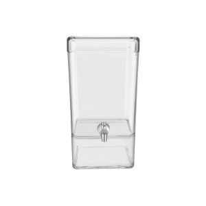 Square Juice Dispenser Polycarbonate 247x200x384mm / 7.5Lt