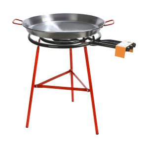 Ibiza Paella Set Stand Pan Gas Burner 700x850mm