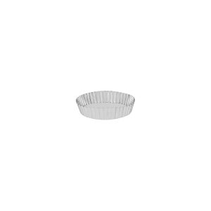 Cake Pan Round Fluted Loose Base 200x45mm