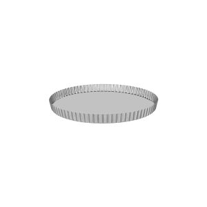 Quiche Pan Round Fluted Loose Base 320x25mm