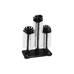 CaterRax Triple Glass Brush with Suction Cups