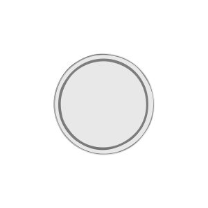 Round Tray Stainless Steel 300mm