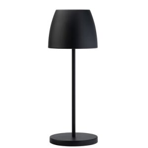 Utopia Montserrat Black LED Cordless Lamp 300mm
