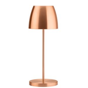 Utopia Montserrat Brushed Copper LED Cordless Lamp 300mm