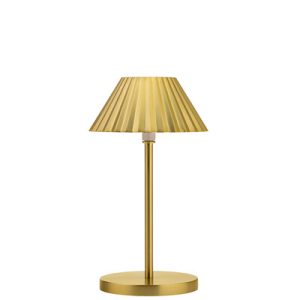 Utopia Aruba Brushed Gold LED Cordless Lamp 230mm