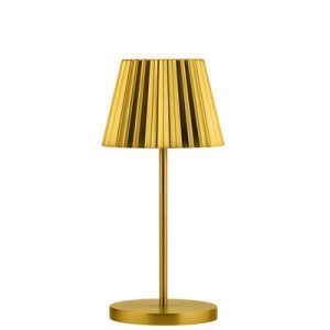 Utopia Dominica Brushed Gold LED Cordless Lamp 260mm