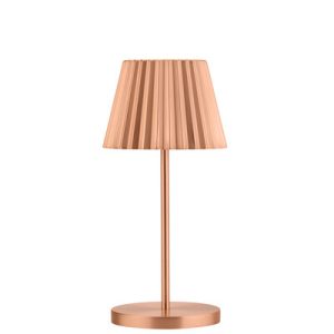 Utopia Dominica Brushed Copper LED Cordless Lamp 260mm