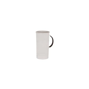 Coney Island Creme Water Pitcher with Leather Handle 1740ml