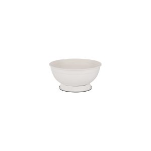 Coney Island Creme Round Footed Serving Bowl 250x120mm