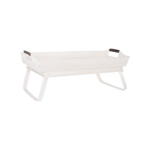 Coney Island Creme Rectangular Tray with Handles 480x310x195mm