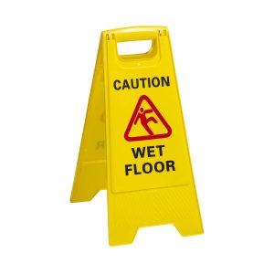 Caution Wet Floor Sign A-Frame