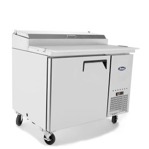 ATOSA 1 DOOR PIZZA PREP TABLE FRIDGE 1117 MM MPF8201