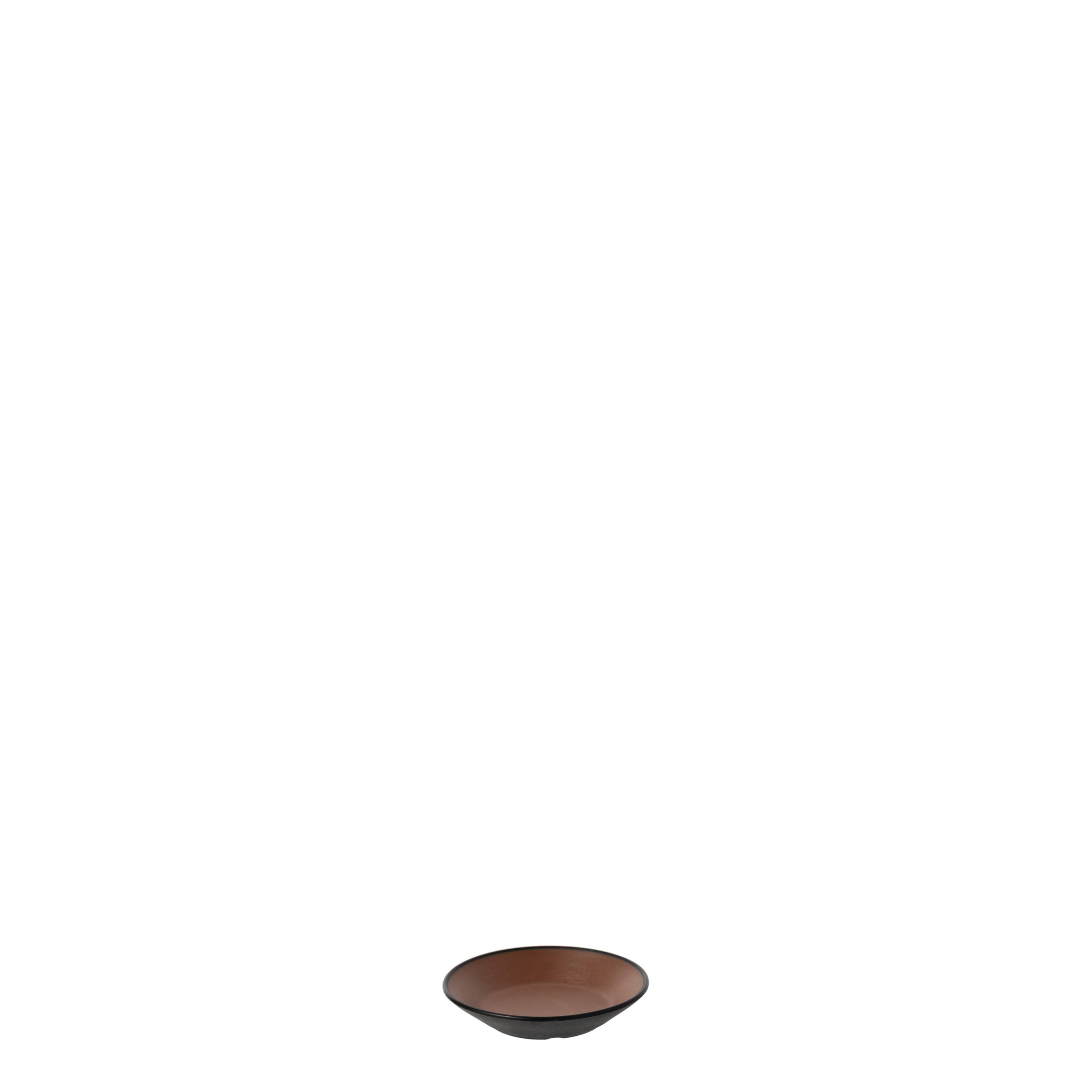 COU COU Dual Colour Brown & Black Sauce Dish