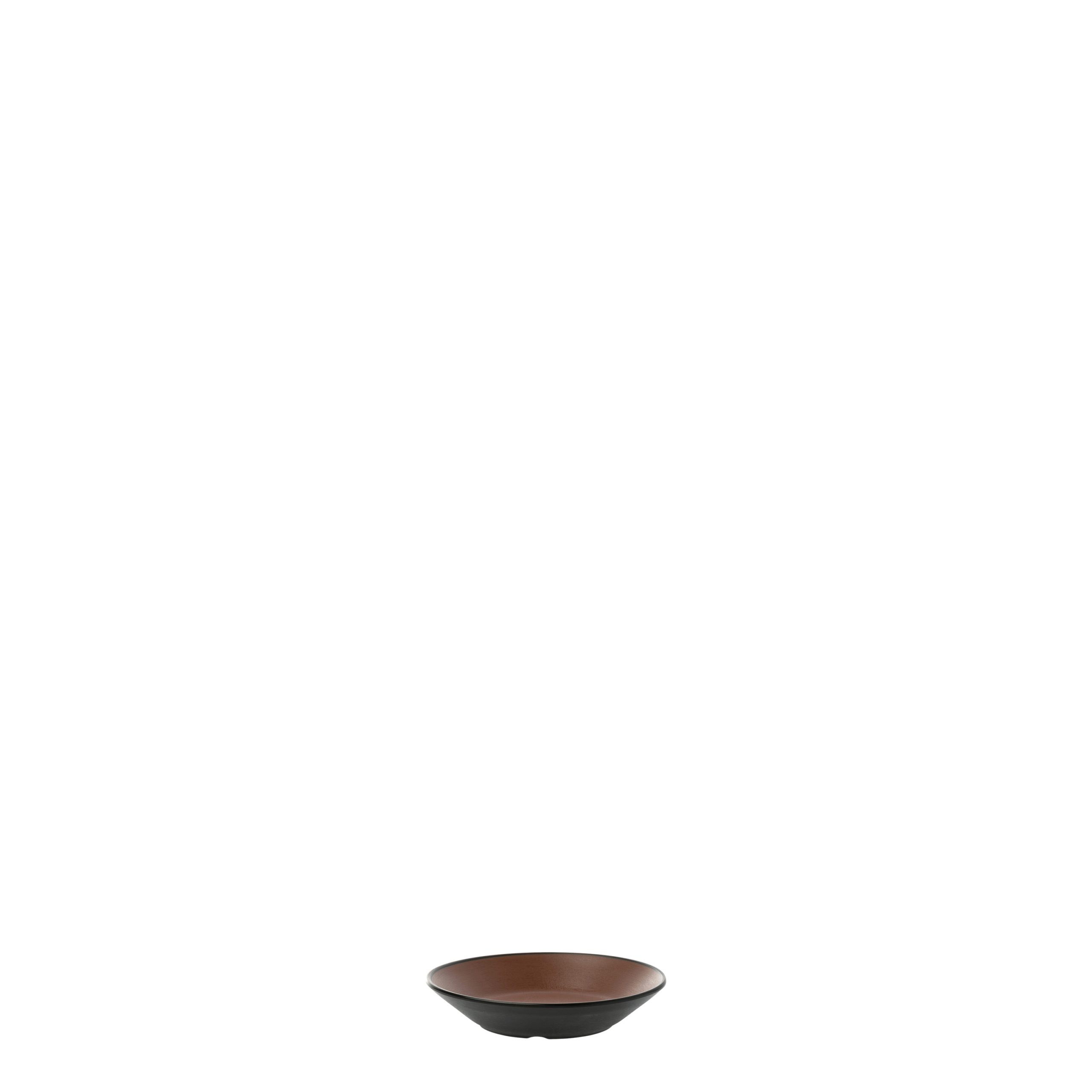 COU COU Dual Colour Brown & Black Sauce Dish