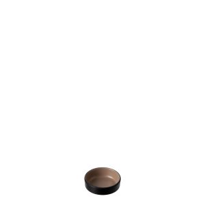 COU COU Dual Colour Beige & Black Sauce Dish