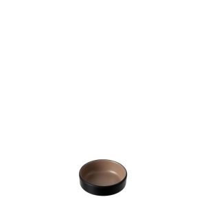 COU COU Dual Colour Beige & Black Sauce Dish