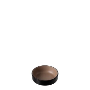 COU COU Dual Colour Beige & Black Sauce Dish