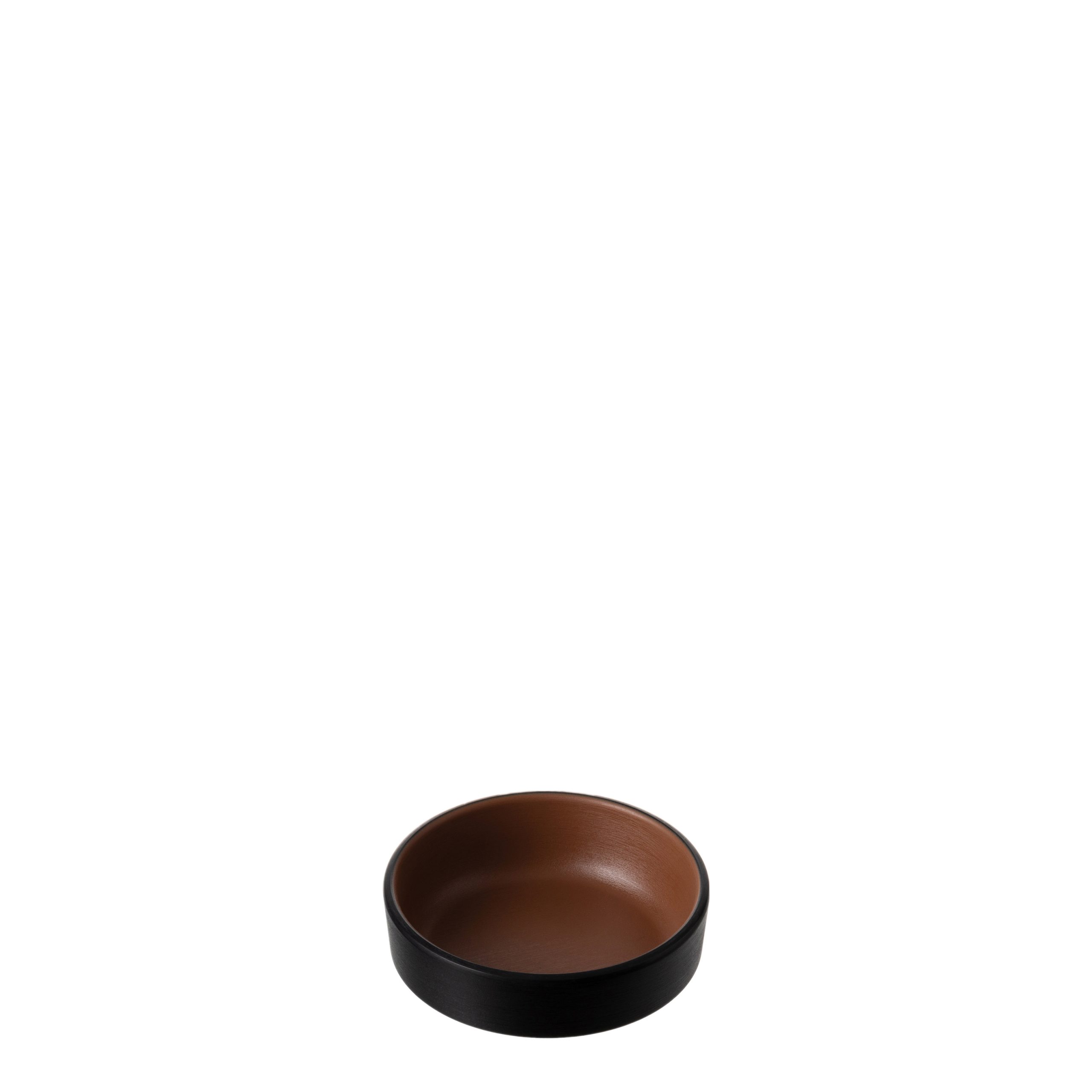 COU COU Dual Colour Brown & Black Sauce Dish