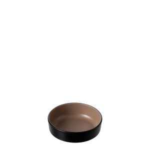 COU COU Dual Colour Beige & Black Sauce Dish