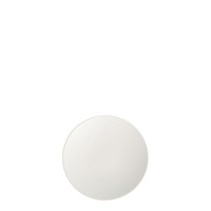 COU COU Dual Colour White & White Round Coupe Plate