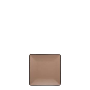 COU COU Dual Colour Beige & Black Square Plate